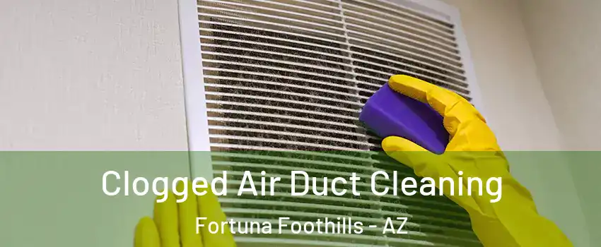  Clogged Air Duct Cleaning Fortuna Foothills - AZ