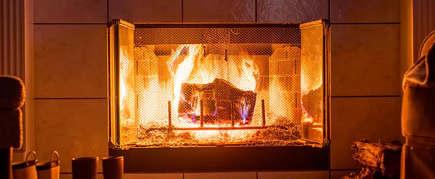 Mendota Hearth Landscape Fireplace Installation in Fortuna Foothills, Arizona