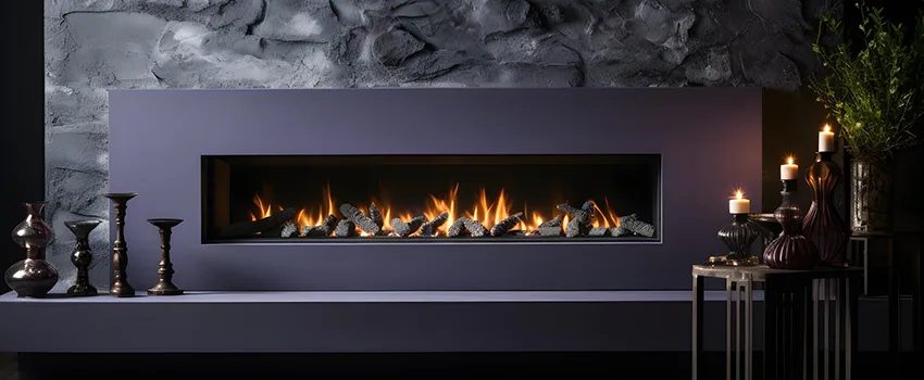 Ember Bed for Ventless Gas Fireplace in Fortuna Foothills, AZ