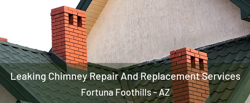  Leaking Chimney Repair And Replacement Services Fortuna Foothills - AZ